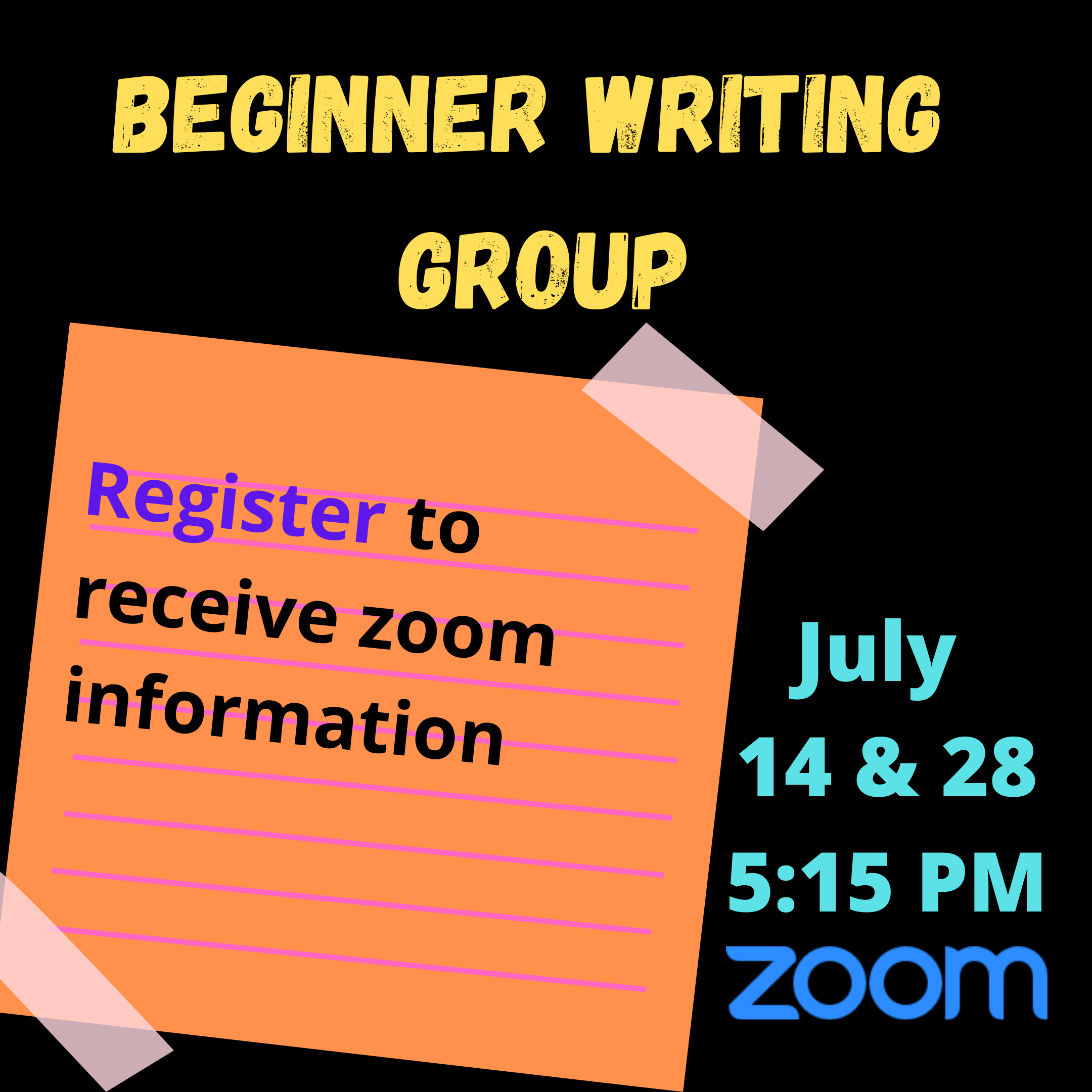 Beginner Writing Group